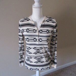 Lauren by Ralph Lauren Shirt Striped Size PM